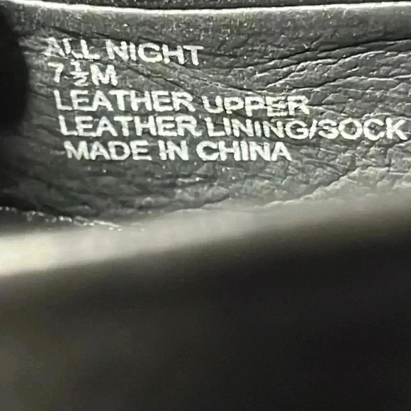 Sanctuary All Night Black Mule Pointed Toe Kitten Heel Size 7.5 - Picture 6 of 8